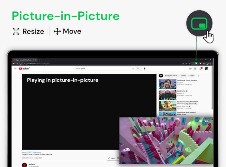 Picture in picture for chrome best floating player for youtube